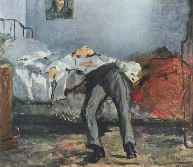 Édouard Manet, Le suicidé 1877-1881.jpg